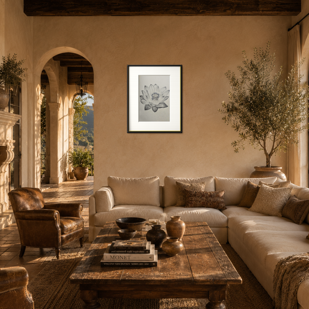 Lotus Study I — Limited Edition Fine Art Print